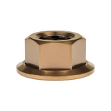 Wanyifa Titanium Nut M5 M6 M8 M10 M12 M14 M16 DIN6923 Flange Hex Nut for Bike Motorcycle Car