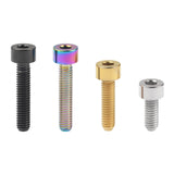 Wanyifa Titanium Bolt M4x10 12 15 20mm Socket Cap Hex Allen Head Screw for Model Fittings