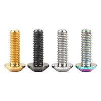 Wanyifa Titanium Bolt M8x25mm Umbrella Hexagon Head Screw for Motorcycle Parts Ti Fastener