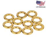 Wanyifa 10pcs Titanium Washer M4 M5 M6 M8 M10 DIN912 Flat Washers Spacer Gaskets US Stock