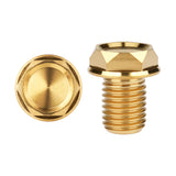 Wanyifa Titanium Bolt M8/M10x13mm Motorcycle Rearview Mirror Hole Plug Screw Motorcycle Accessories Pitch 1.25mm