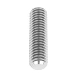 Wanyifa Titanium Full Threaded Rod Bolt M8 Length 28.5mm Headless Bolt Fully Thread Stud Rods Screws Pitch 1.25mm