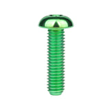 Wanyifa Titanium Bolt M4x6 8 10 12 15 20mm Button Hex Allen Key Head Screw for Bicycle