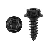 Wanyifa Titanium Bolt M4/M5x15mm Flange Torx Head Self-Tapping Screw for Motorcycle Car Boat Ti Fasteners