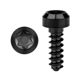 Wanyifa Titanium Bolt M3x9mm Chamfered Self-Tapping Torx T15 Head Screw for Model Aircraft