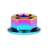 Wanyifa Titanium Nut M5 M6 M8 M10 M12 M14 M16 DIN6923 Flange Hex Nut for Bike Motorcycle Car