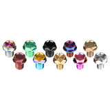 Wanyifa Titanium Bolt M8/M10x13mm Motorcycle Rearview Mirror Hole Plug Screw Motorcycle Accessories Pitch 1.25mm