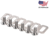 Wanyifa Titanium Bolts Spacers for Look KEO Road Bike Clipless Pedals Cleats US Stock