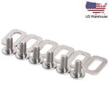 Wanyifa Titanium Bolts Spacers for Look KEO Road Bike Clipless Pedals Cleats US Stock