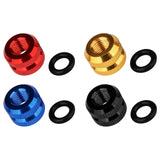 Wanyifa Aluminum Valve Nut Bicycle Tube Tire Presta Valve Nuts MTB Road Bike Rim Valve Cap Cycling Accessories