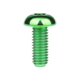 Wanyifa Titanium Bolt M5x8 10 12 15 18 20 25 30mm Button Hex Allen Head Screw for Bicycle Ti Fasteners