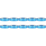 Wanyifa 10pcs Aluminum Alloy Countersunk Washers M2 M2.5 M3 M3.5 M4 M5 M6 M8 M10 Anodized Colourful Countersunk Head Bolt Washer Gaskets