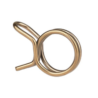 Wanyifa Titanium Clip 9.8mm Upper Pump Tubing Air Filter Waste Oil Pipe Fuel Line Spring Clips Clamps Sealing Hose Motorcycle Clips Clamp