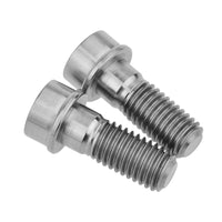 Wanyifa Titanium Bolt M10x25mm Cap Socket Hex Head Screw Pitch 1.25/1.5mm for Motorcycle DUCATI Brake Caliper