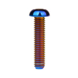 Wanyifa Titanium Bolt M8x15 20 25 30 35mm Button Hex Allen Key Head Screw for Motor Bike Disc Brake