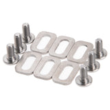 Wanyifa Titanium Bolts Spacers M5 for LOOK KEO Road Bike Clipless Pedals Cleats Self-locking Pedals Set Kit