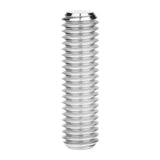 Wanyifa Titanium Full Threaded Rod Bolt M8 Length 28.5mm Headless Bolt Fully Thread Stud Rods Screws Pitch 1.25mm