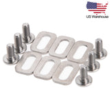Wanyifa Titanium Bolts Spacers for Look KEO Road Bike Clipless Pedals Cleats US Stock