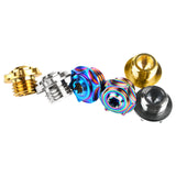 Wanyifa Titanium Bolt M20 Pitch 1.5/2.5mm Motorcycle CNC Engine Oil Cap Screw for Honda Filler Cover Protector