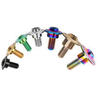 Wanyifa Titanium Bolt M6x11 12 13 14 15 16 17 18 20 22mm Disc-Shaped Torx T30 Step Screw for Locomotive Motorcycle Shell Modifications