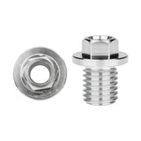 Wanyifa Titanium Bolt M7x4mm M9x10mm Road Bike Schaltung Oil Bleed Bolt Hose Locking Bolts Bicycle Oil Injection Hole Screw Oil Pipe Hose Lock Screws for Shimano  R7020 R8020 R8070 R8170 R9170