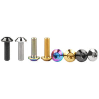 Wanyifa Titanium Bolt M8x25mm Umbrella Hexagon Head Screw for Motorcycle Parts Ti Fastener