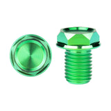 Wanyifa Titanium Bolt M8/M10x13mm Motorcycle Rearview Mirror Hole Plug Screw Motorcycle Accessories Pitch 1.25mm