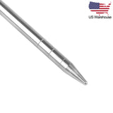 Wanyifa 6/8pcs Titanium Alloy Heavy Duty 9.8 inch Camping Tent Pegs US Stock