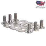 Wanyifa Titanium Bolts Spacers for Look KEO Road Bike Clipless Pedals Cleats US Stock