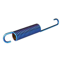 Wanyifa Titanium Spring Length 150mm Motorcycle Side Stand Spring Practical Parking Side Kickstand Springs Replacement for Motorcycle Scooter
