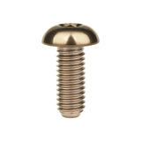 Wanyifa Titanium Bolt M5x8 10 12 15 18 20 25 30mm Button Hex Allen Head Screw for Bicycle Ti Fasteners