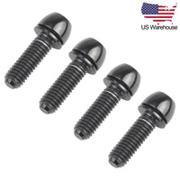 Wanyifa 4pcs Titanium Bolts M6x18 20mm Round Allen Head with Washer Screws for Bicycle Disc Brake Caliper US Stock