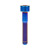 Wanyifa Titanium Bolt M5x10 12 16 18 20 23 25 30 35 40 45 50 55 60mm DIN912 Cap Socket Hex Allen Head Screw for Motorcycle Bicycle