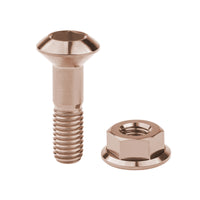 Wanyifa Titanium Bolt M8x33mm Motorcycle Sprocket Rear Chain Disc Screw Chainwheel Chain Disk Plate Ti Screws Nuts Set Chainring Fastener