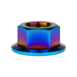 Wanyifa Titanium Nut M5 M6 M8 M10 M12 M14 M16 DIN6923 Flange Hex Nut for Bike Motorcycle Car