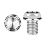 Wanyifa Titanium Bolt M8/M10x13mm Motorcycle Rearview Mirror Hole Plug Screw Motorcycle Accessories Pitch 1.25mm