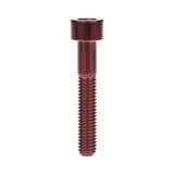 Wanyifa Titanium Bolt M5x10 12 16 18 20 23 25 30 35 40 45 50 55 60mm DIN912 Cap Socket Hex Allen Head Screw for Motorcycle Bicycle