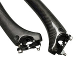 Wanyifa 3K Full Carbon Fiber SeatPost 25.4 27.2 30.8 31.6mm MTB Road Bicycle Cycling Seat Post Length 350/400mm