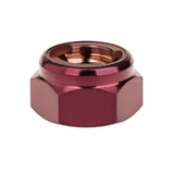 Wanyifa Titanium Nut M4 M5 M6 M8 M10 M12 Hexagon Metal Lock Nuts for Bicycle Motorcycle Car Ti Fasteners