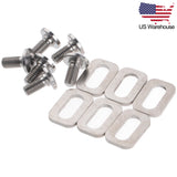 Wanyifa Titanium Bolts Spacers for Look KEO Road Bike Clipless Pedals Cleats US Stock