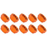 Wanyifa 10pcs Aluminum Nut M2 M3 M4 M5 M6 M8 Anodized Colourful Insert Nylon Lock Hexagon Nuts