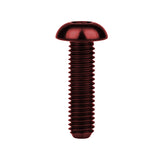 Wanyifa Titanium Bolt M4x6 8 10 12 15 20mm Button Hex Allen Key Head Screw for Bicycle