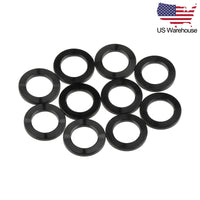 Wanyifa 10pcs Titanium Washer M4 M5 M6 M8 M10 DIN912 Flat Washers Spacer Gaskets US Stock