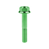 Wanyifa Titanium Bolt M8x15 20 25 30 35 40 45 50 55mm DIN6921 Flange Hex Head Screw for Cycling Motorcycle