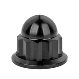 Wanyifa Titanium Nut M6 M8 M10 Dome Cap External 12-Point Acorn Nuts for Motorcycle Car Exhaust Pipe