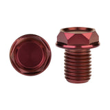 Wanyifa Titanium Bolt M8/M10x13mm Motorcycle Rearview Mirror Hole Plug Screw Motorcycle Accessories Pitch 1.25mm