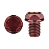 Wanyifa Titanium Bolt M8/M10x13mm Motorcycle Rearview Mirror Hole Plug Screw Motorcycle Accessories Pitch 1.25mm