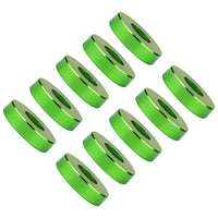 Wanyifa 10pcs Aluminum Alloy Countersunk Washers M2 M2.5 M3 M3.5 M4 M5 M6 M8 M10 Anodized Colourful Countersunk Head Bolt Washer Gaskets