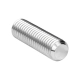 Wanyifa Titanium Full Threaded Rod Bolt M8 Length 28.5mm Headless Bolt Fully Thread Stud Rods Screws Pitch 1.25mm
