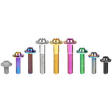 Wanyifa Titanium Bolt M6x10 12 15 20 25 30 35mm Butterfly Torx T30 Head with 'W' Logo Screw for Bike Motorcycle